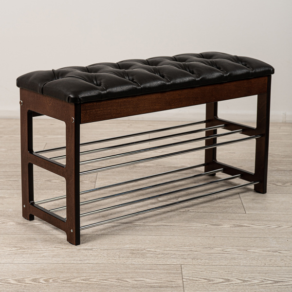 Банкетка-обувница Грейс с к/ст 78,5х30,5х47 см 